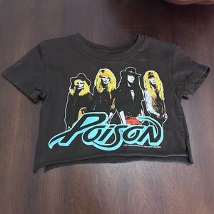 Rowdy Sprout Black Poison Band Tee